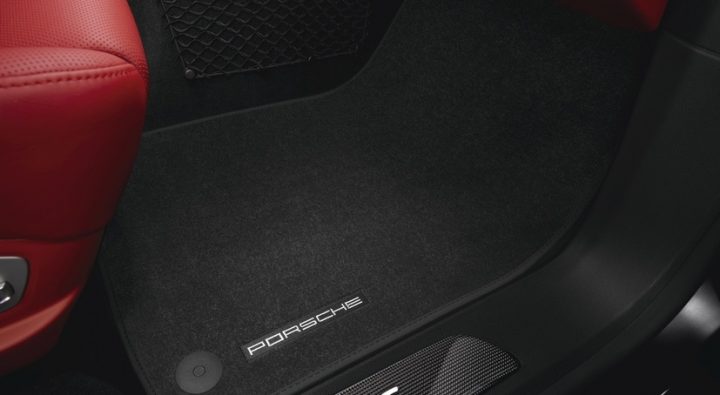 Floor mats with Nubuk surround Parts & Accessories - Porsche Prestige