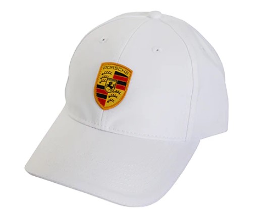 PORSCHE CREST CAP - WHITE New Arrivals, Porsche Driver's Selection ...